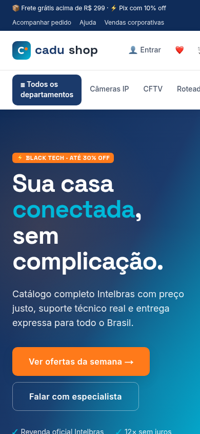 Cadushop — loja online FJN